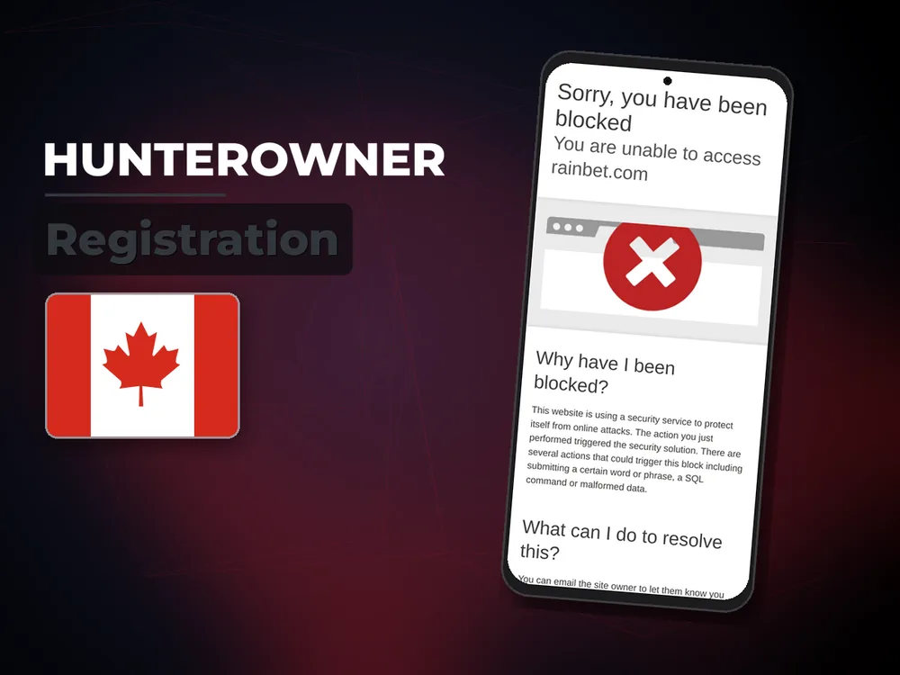 Hunterowner - Registration