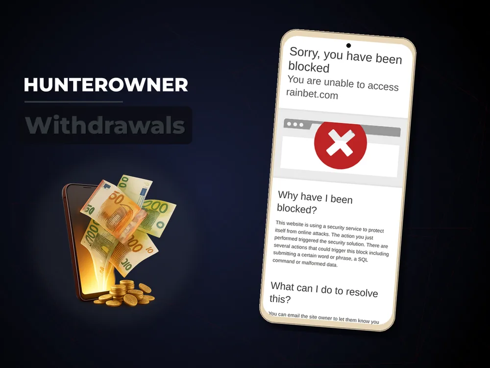 Hunterowner - Withdrawals