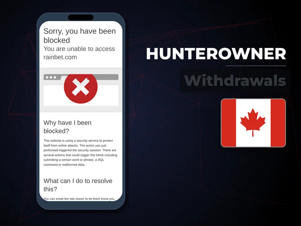 Hunterowner - Withdrawals
