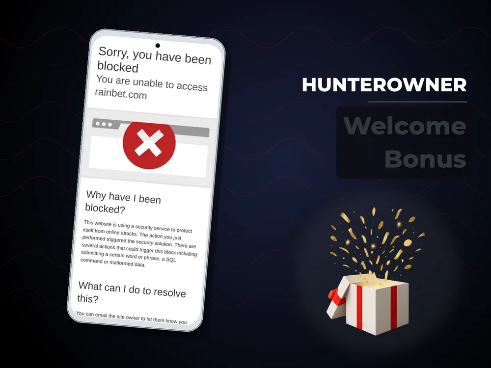 Hunterowner - Welcome Bonus