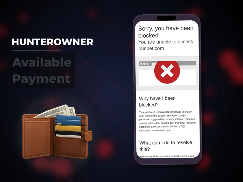 Hunterowner - Available Payment