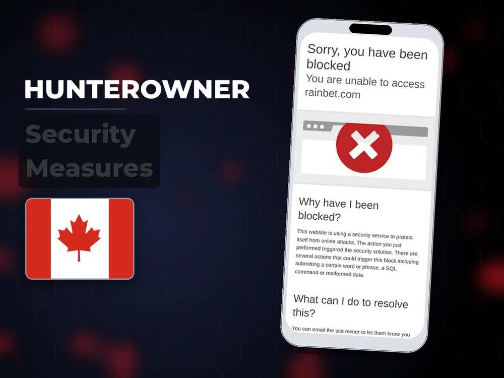 Hunterowner - Security Measures