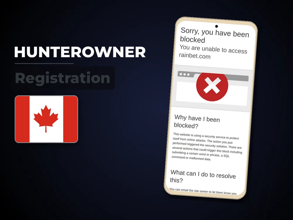 Hunterowner - Registration